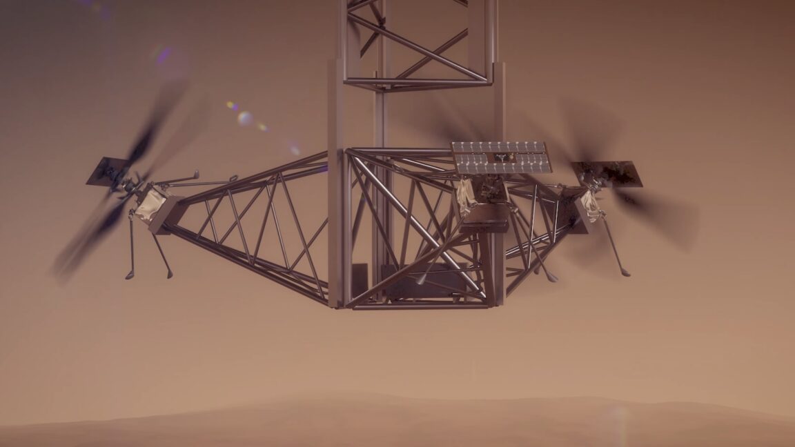NASA, Gelecekteki Mars Helikopterleri İçin Süpersonik Rotor Teknolojisini Başarıyla Test Etti