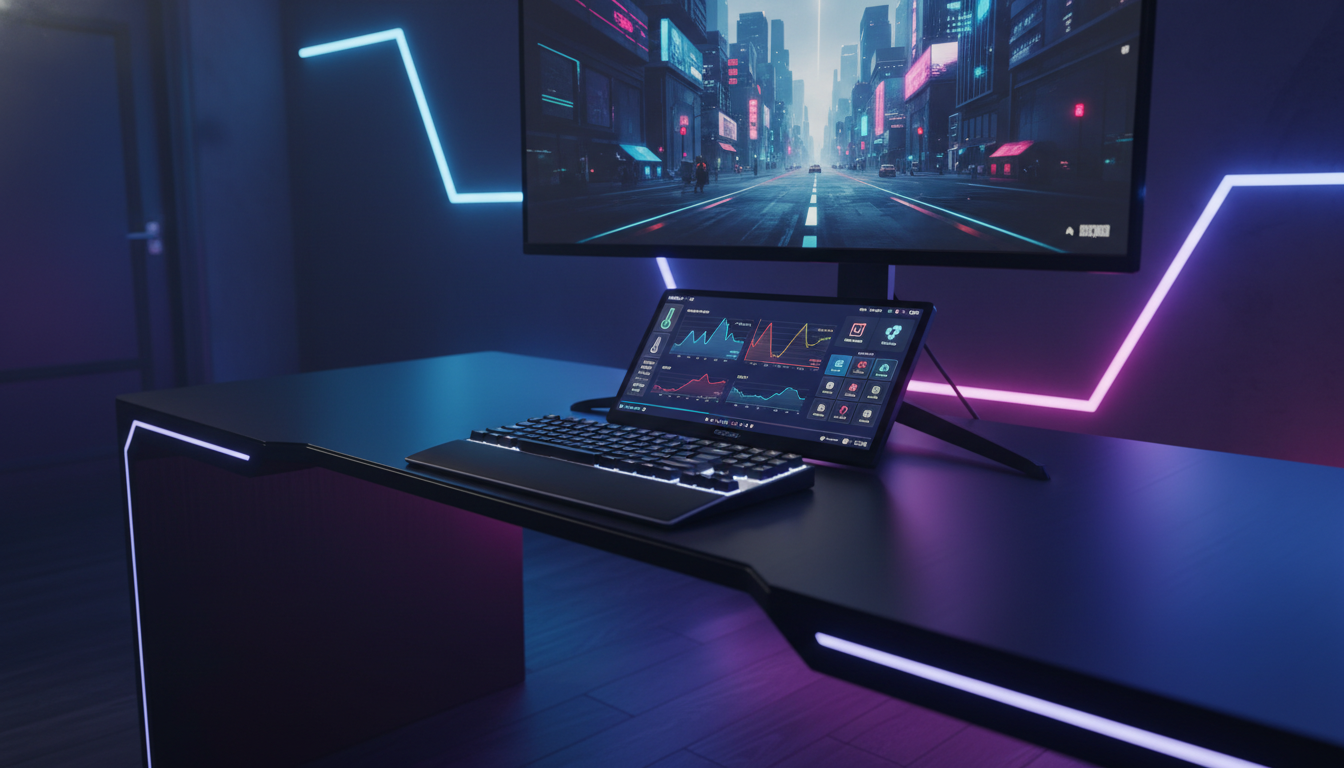 Asus, Oyuncu ve Yayıncılar İçin 12.3 İnçlik İkincil Ekranı ROG Strix XG129C'yi Tanıttı