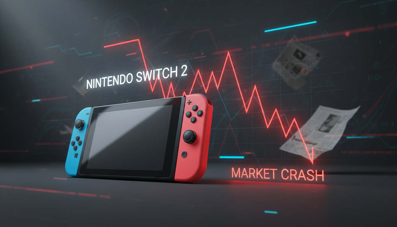 Nintendo Switch 2 Fiyatlarına Zam Geldi, Şirket Hisseleri Yüzde 12 Çakıldı