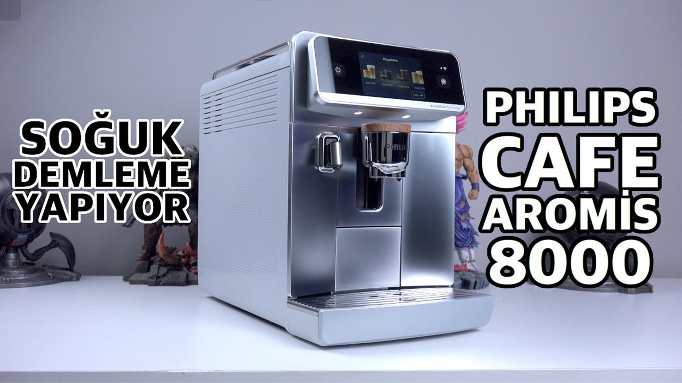 Philips Cafe Aromis 8000 Tanıtıldı: Yapay Zeka Destekli Yeni Nesil Kahve Makinesi