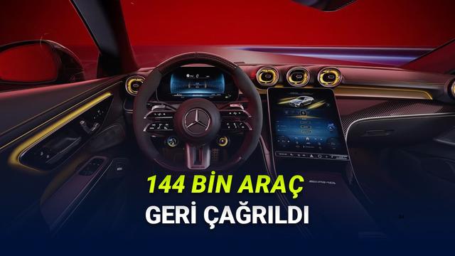 Mercedes-Benz'den Büyük Geri Çağırma: 144 Bin Araç Yazılım Hatası Nedeniyle Güncellenecek