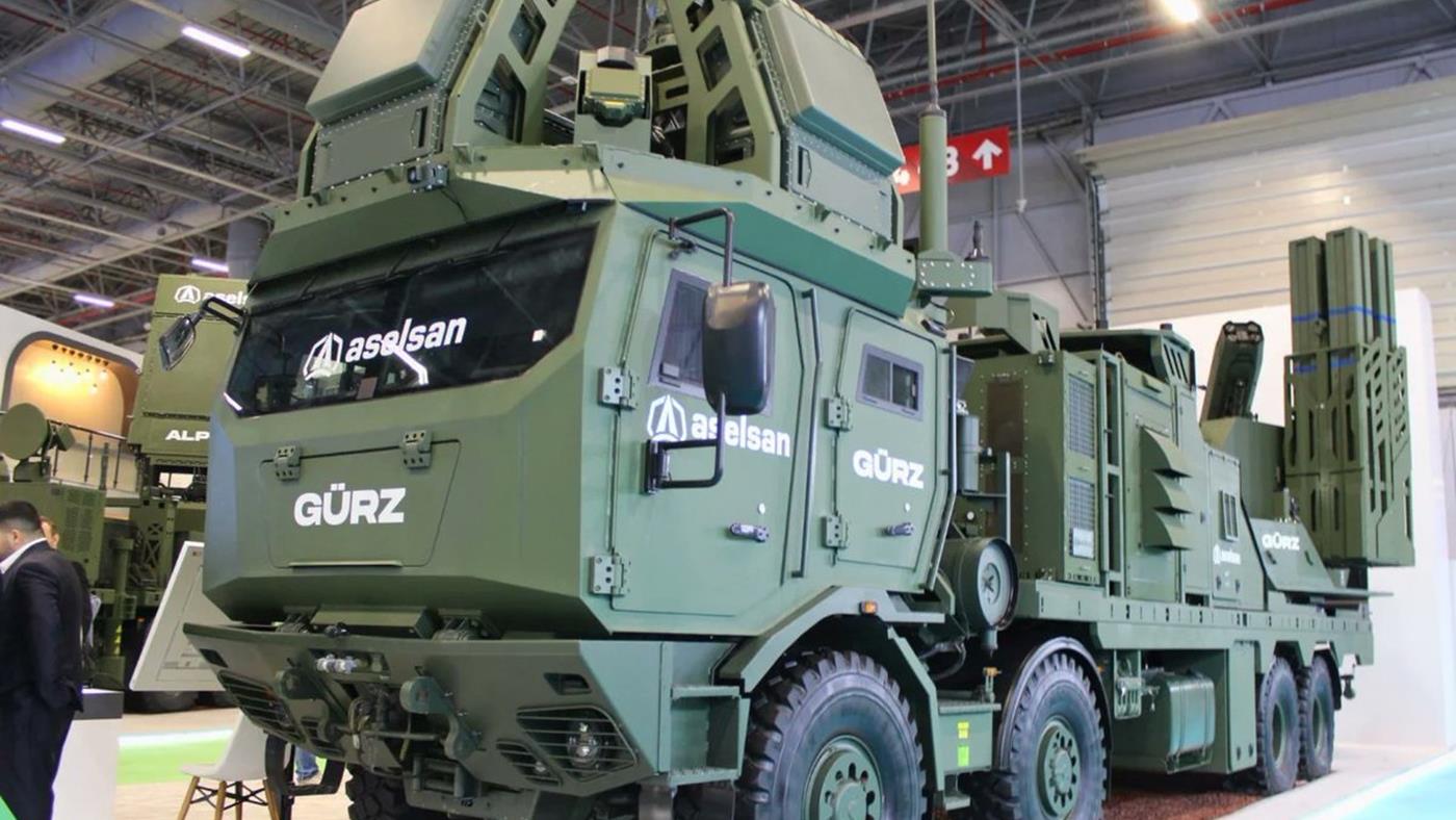 ASELSAN'ın Hibrit Hava Savunma Sistemi GÜRZ Seri Üretime Geçti