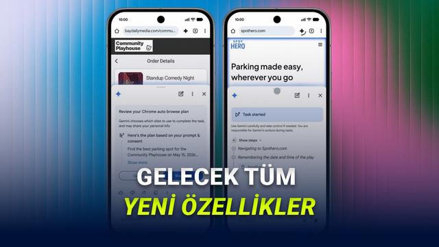 Google Chrome Mobil Sürümüne Gemini Destekli Yeni Yapay Zeka Özellikleri Geliyor