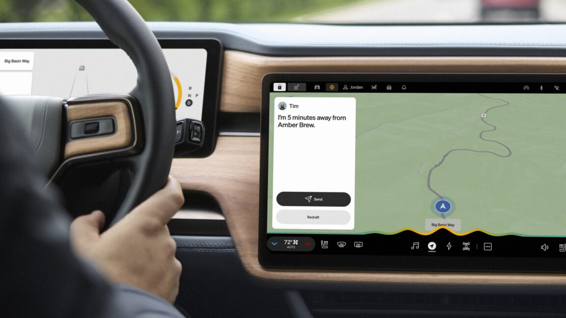 Rivian, Yeni Yazılım Güncellemesiyle Araç İçi Yapay Zeka Asistanını Tanıttı