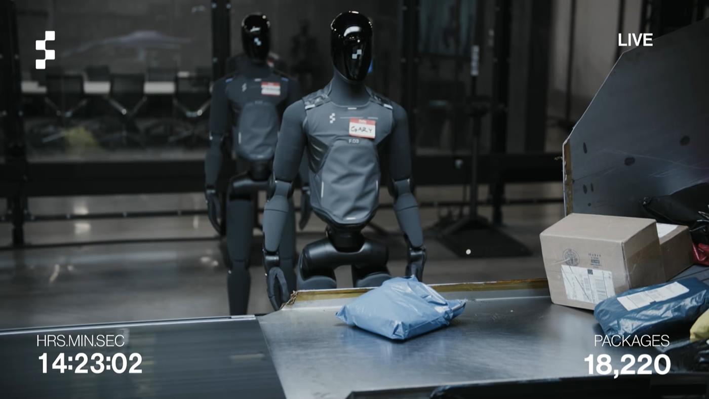 Figure AI'ın İnsansı Robotları 8 Saatlik Tam Vardiya Çalışmaya Başladı