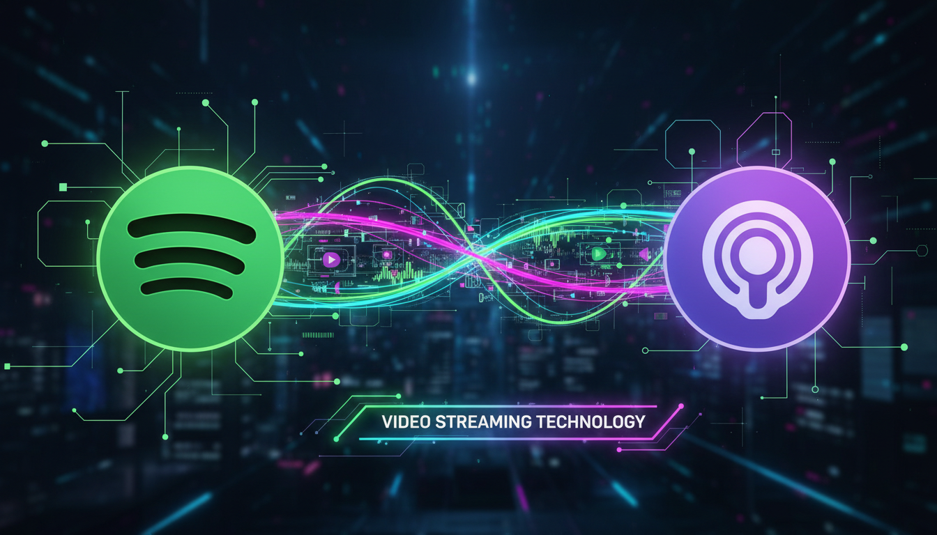 Spotify, Apple'ın Video Podcast Teknolojisini Platformuna Entegre Ediyor