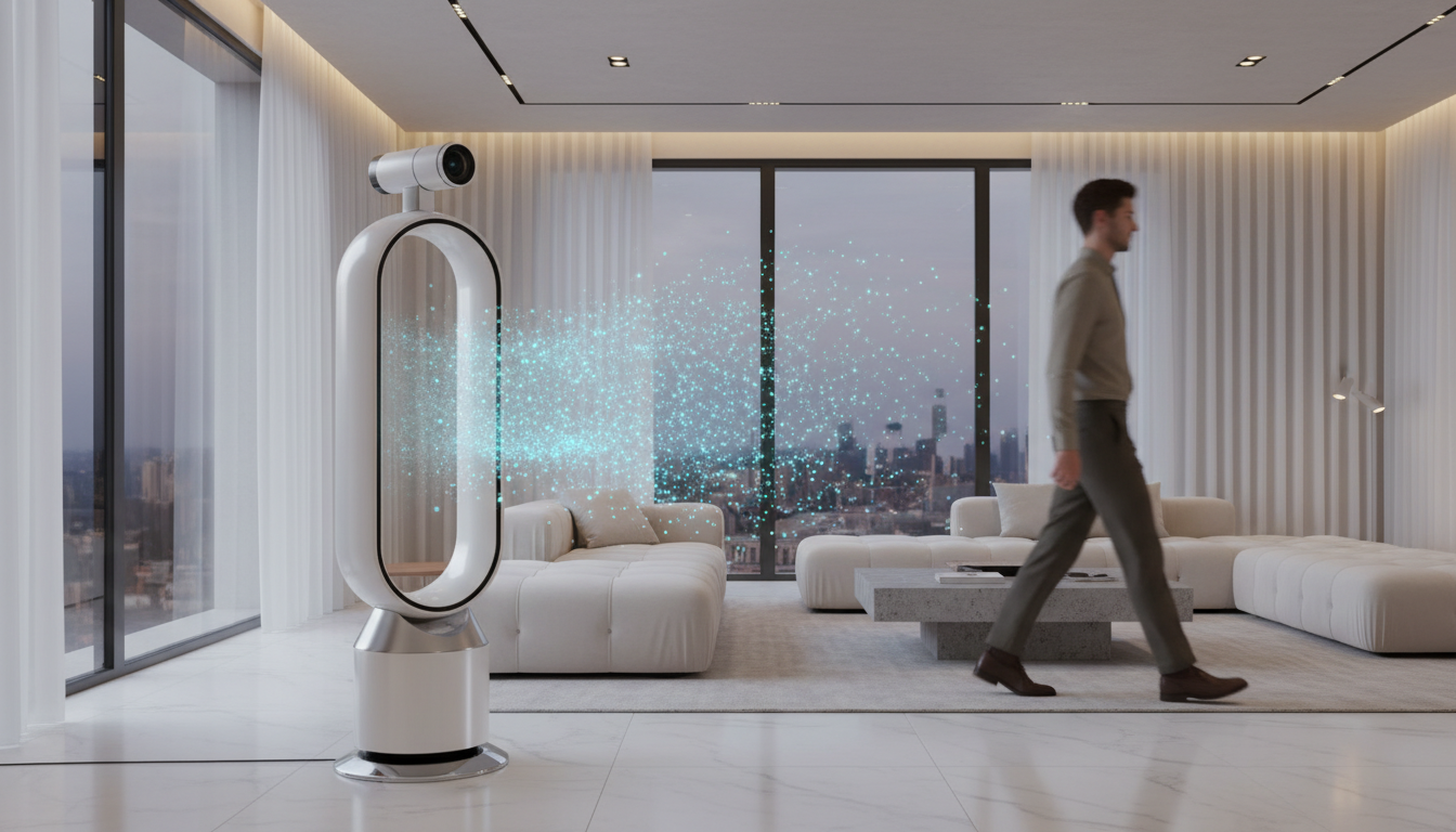 Dyson'dan Yapay Zeka Destekli Kameralı Hava Temizleyici: Find+Follow Purifier Cool