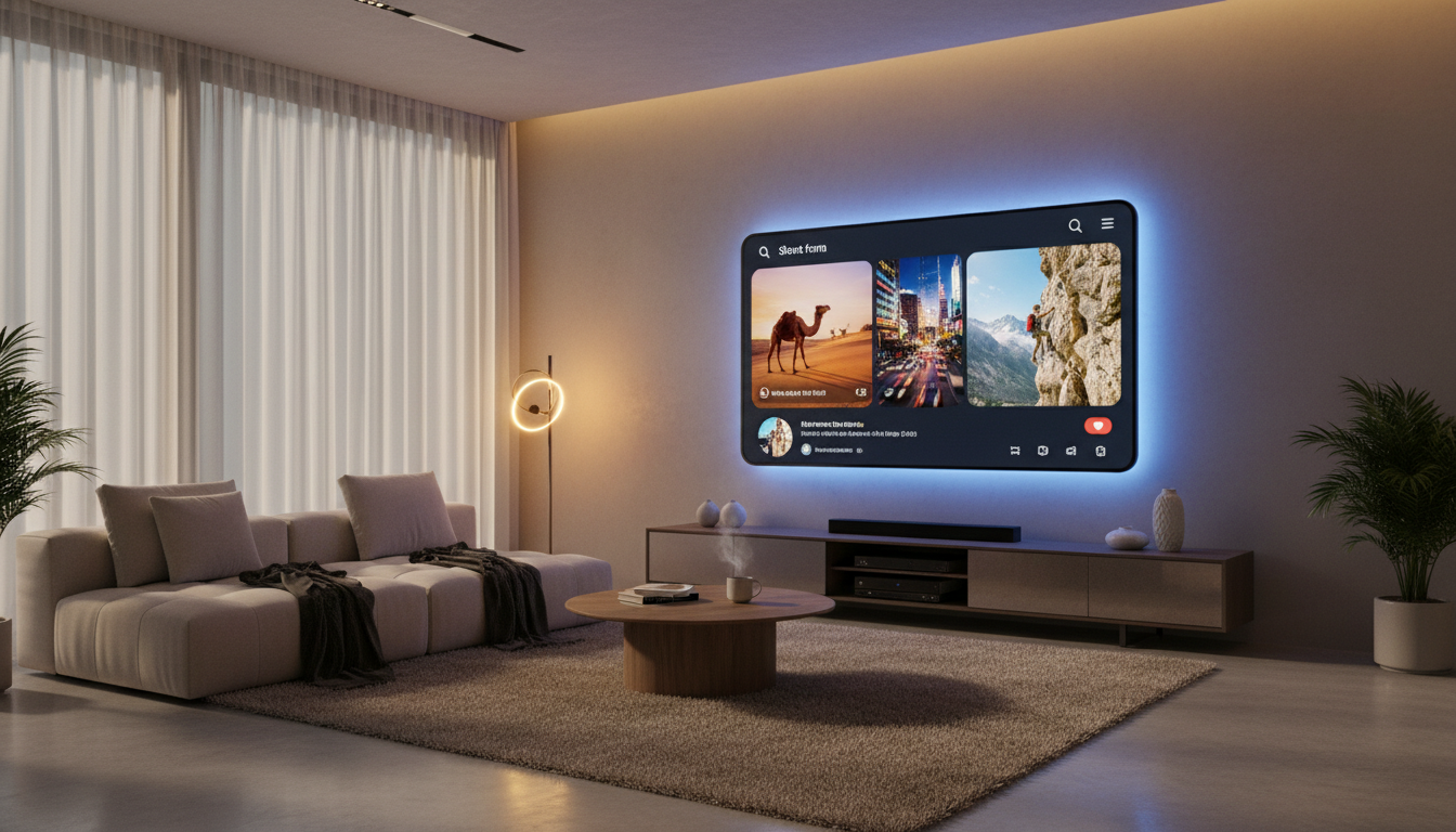 YouTube Shorts, Televizyonlarda Ayda 2 Milyar Saat İzleniyor