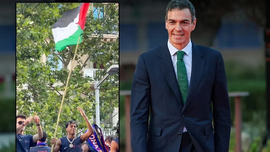 İspanya Başbakanı Sanchez'den Lamine Yamal'a Filistin Bayrağı Desteği ve İsrail'e Sert Tepki