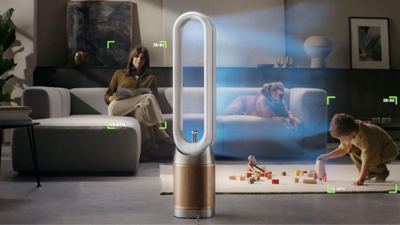 Dyson, Kullanıcıyı Kamerayla Takip Eden Akıllı Hava Temizleyici Vantilatörünü Tanıttı