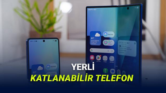 General Mobile'dan Türkiye'nin İlk Yerli Katlanabilir Telefonu Geliyor