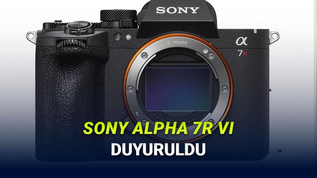 Sony Alpha 7R VI Tanıtıldı: 66.8 Megapiksel ve Yapay Zeka Destekli Odaklama