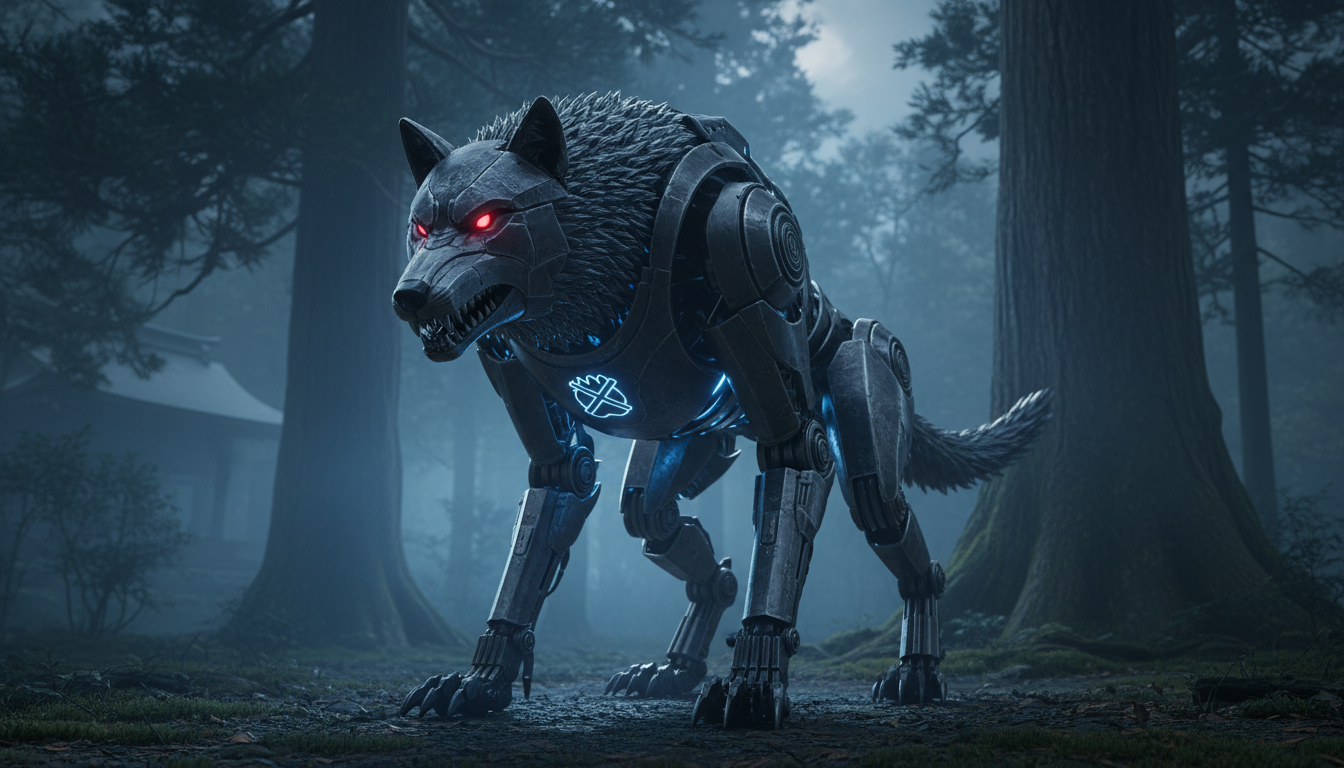 Japonya'da Ayı Saldırılarına Karşı Geliştirilen Robot Kurt 'Monster Wolf' Yok Satıyor