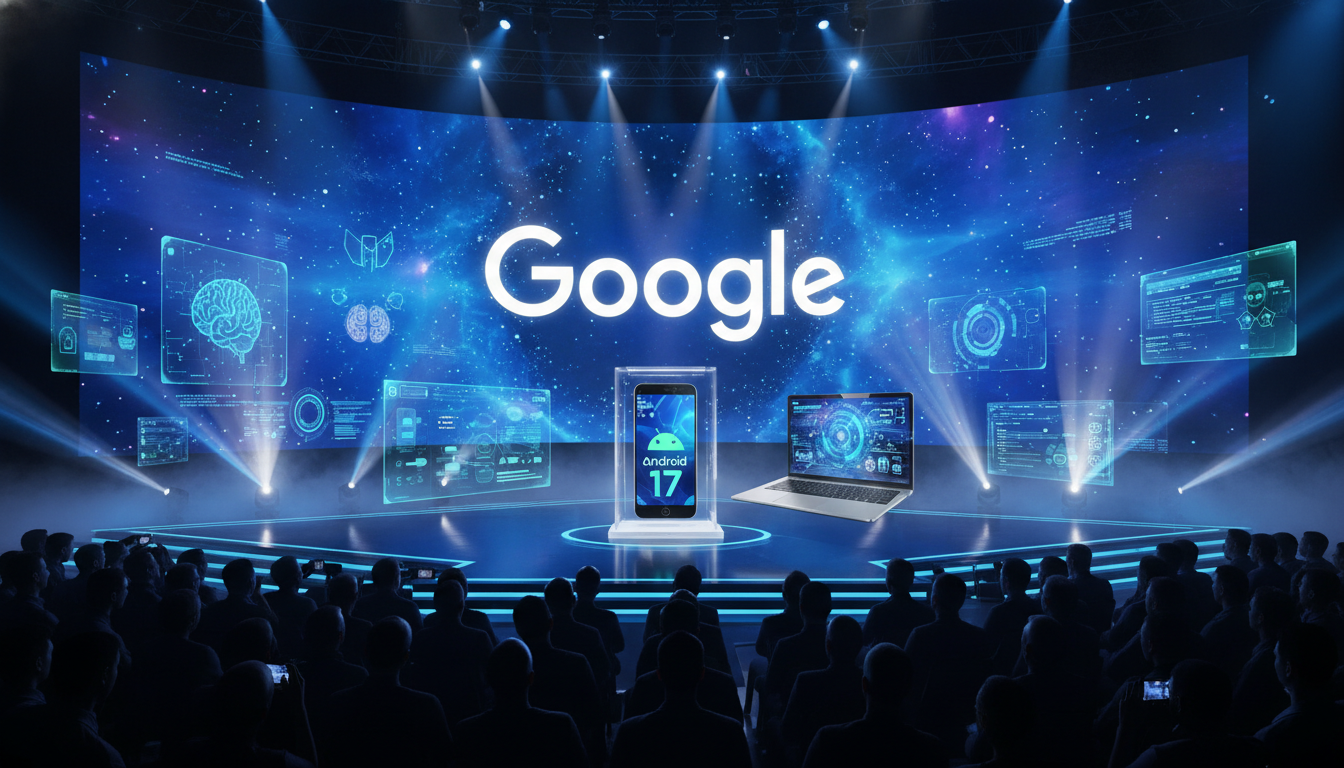 Google I/O 2026: Yeni Nesil Gemini, Android 17 ve Yapay Zeka Odaklı Googlebook Tanıtılıyor