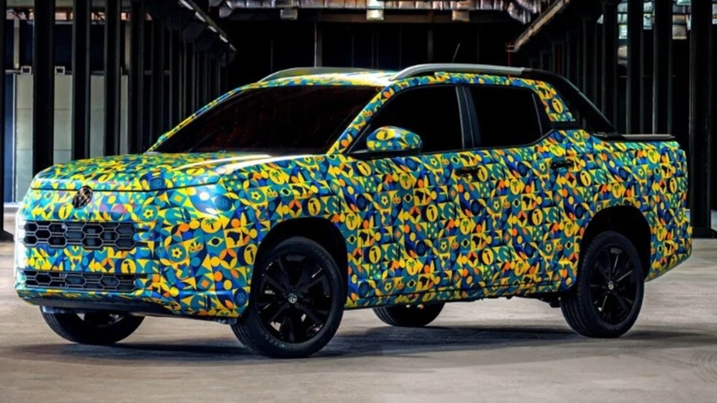 Volkswagen'den Güney Amerika'ya Özel Yeni Kompakt Pickup: Tukan Ortaya Çıktı