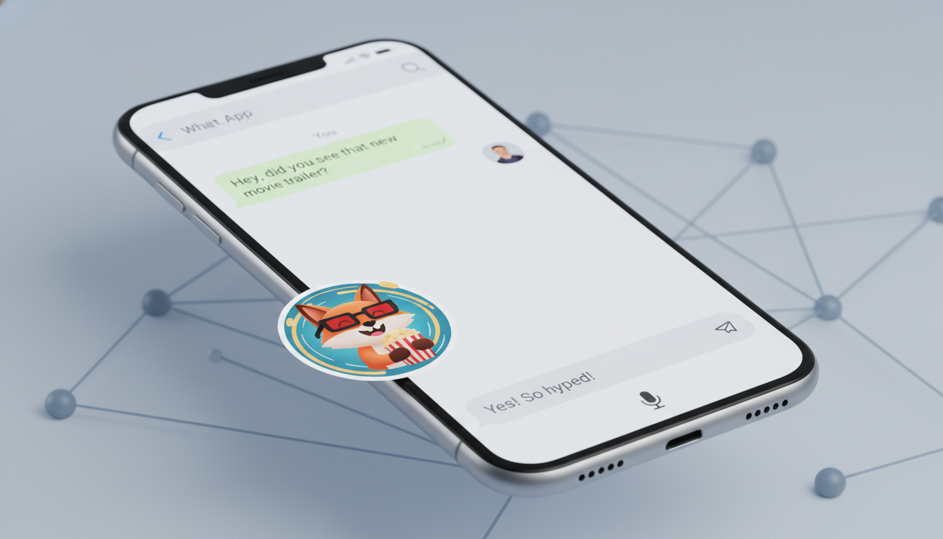 WhatsApp, iMessage Benzeri Çıkartma ile Tepki Verme Özelliğini Test Ediyor