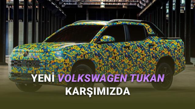Volkswagen'in Yeni Kompakt Pickup Modeli Tukan Sahneye Çıktı