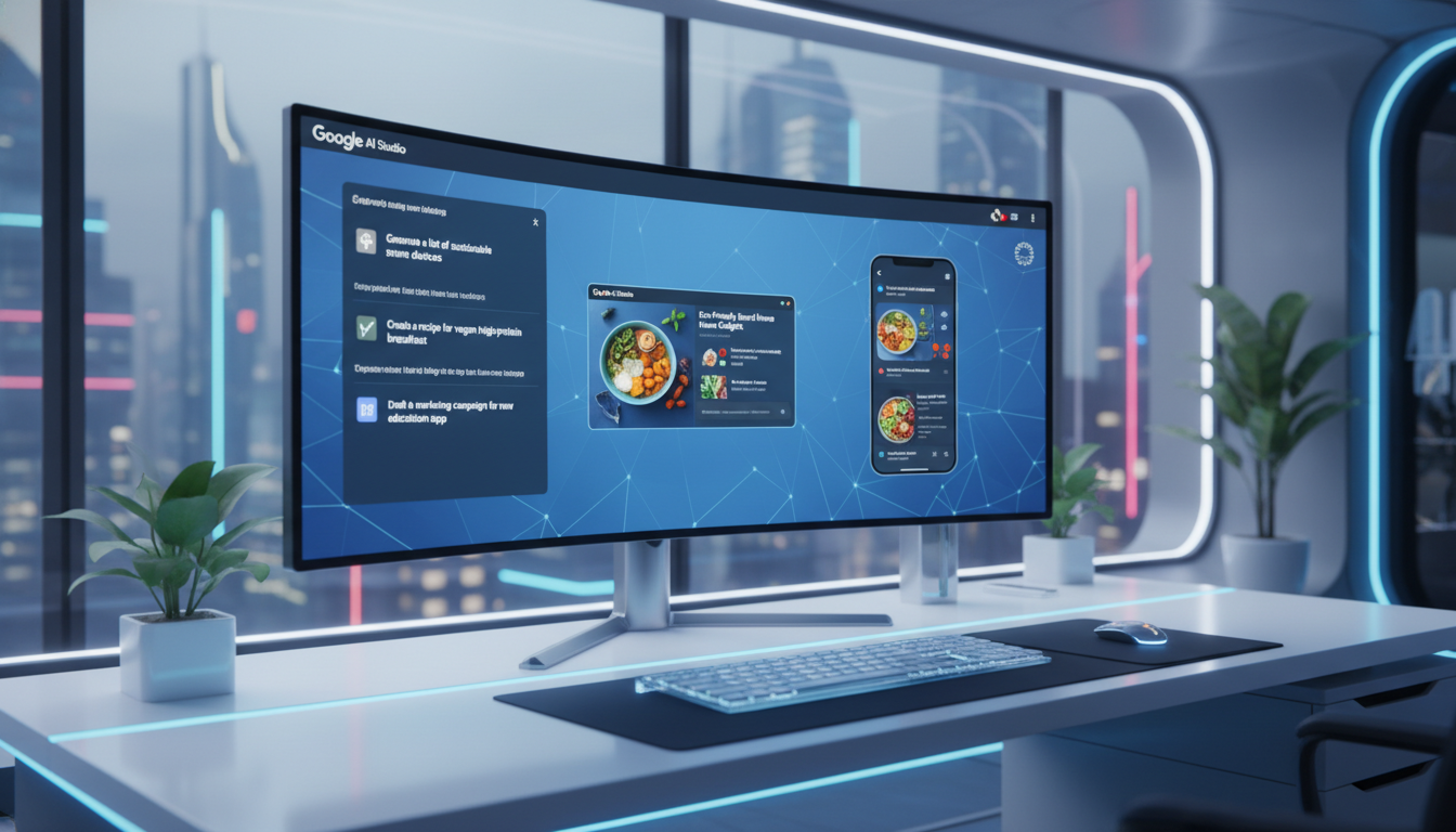 Google AI Studio ile Kod Yazmadan Android Uygulaması Geliştirme Dönemi Başladı