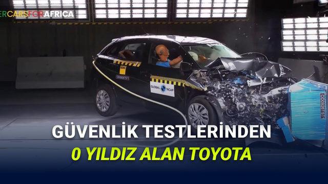 Toyota'nın Popüler Modeli Starlet, Global NCAP Çarpışma Testinden 0 Yıldız Aldı