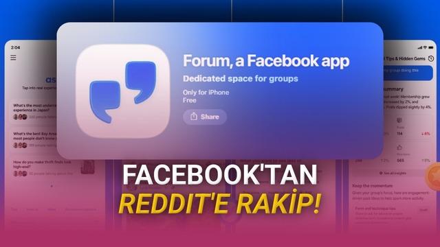 Meta'dan Reddit'e Rakip Yeni Uygulama: Yapay Zeka Destekli "Forum" Çıktı