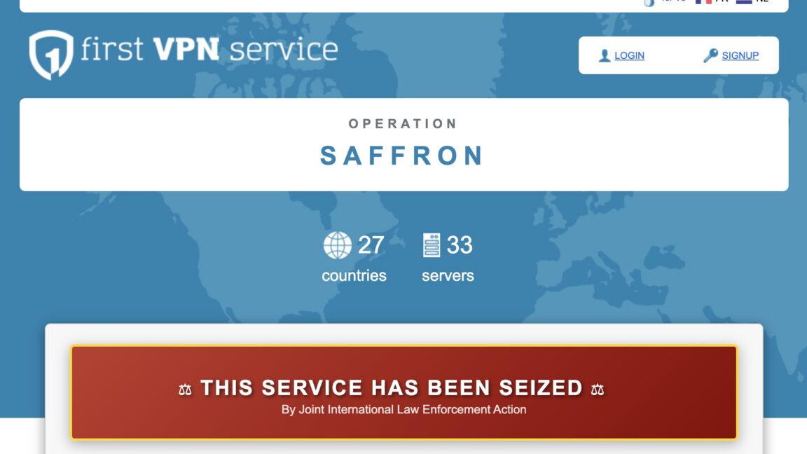 Siber Suçluların Güvenli Limanı "First VPN" Ağı Çökertildi