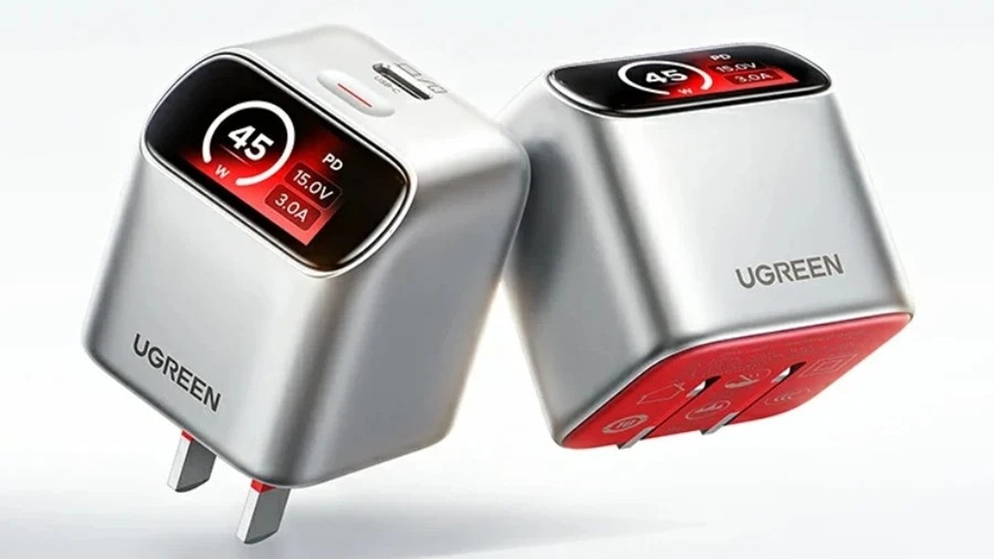 Ugreen, Ekranlı ve Kompakt Tasarımlı Yeni 45W GaN Şarj Adaptörünü Tanıttı