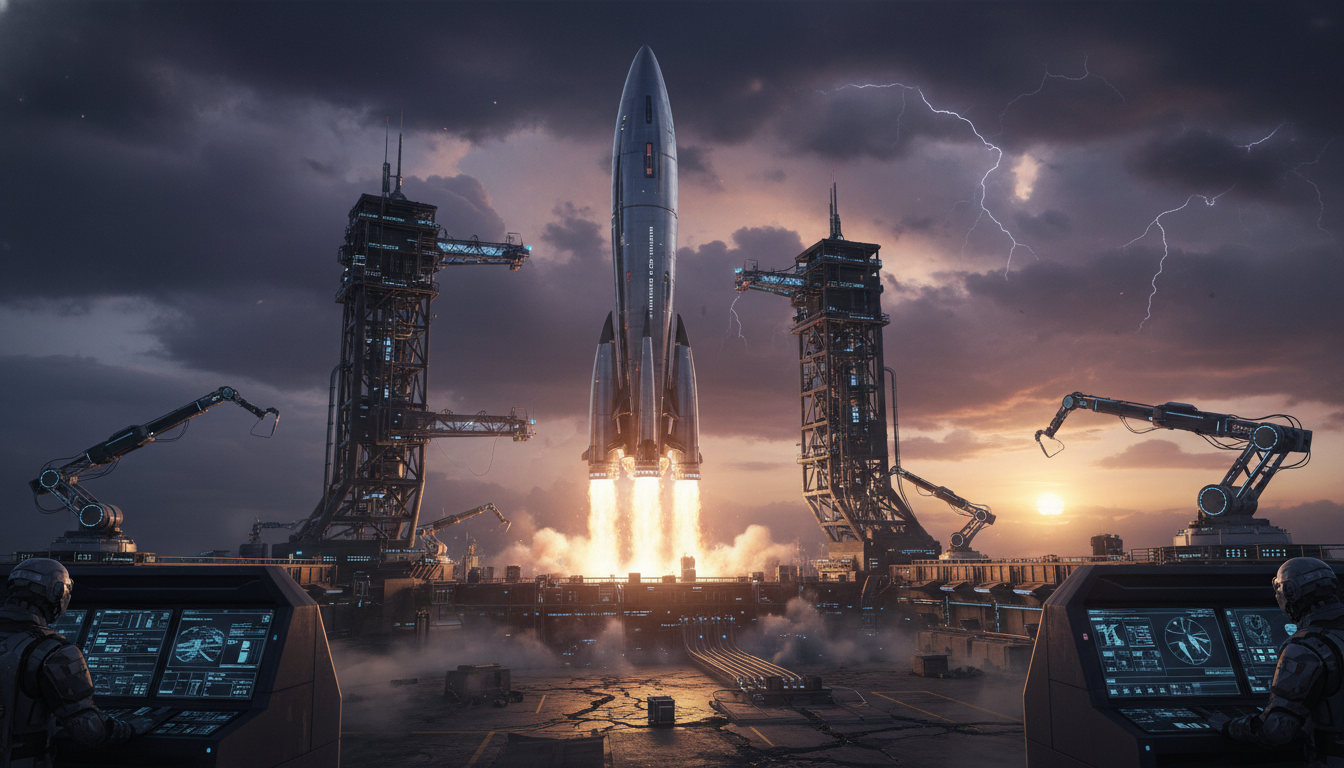 Blue Origin'in Dev Roketi New Glenn, Nisan Ayındaki Kazanın Ardından Uçuş İznini Aldı