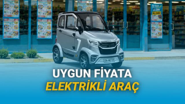 A101'den Sürpriz Hamle: 240 Bin TL'ye Volta EV1 Elektrikli Araç Satışa Çıkıyor