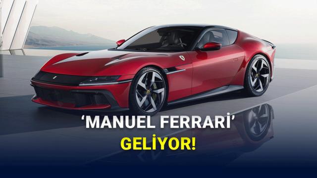 Ferrari 20 Yıl Sonra Manuel Şanzımana Geri Dönüyor: 12Cilindri İddiası