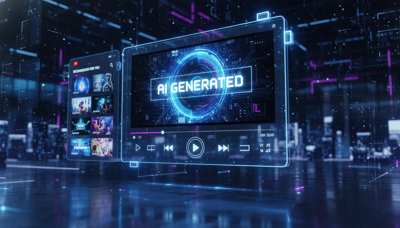 YouTube'dan Şeffaflık Adımı: Yapay Zeka ile Üretilen Videolara Otomatik Etiket Geliyor