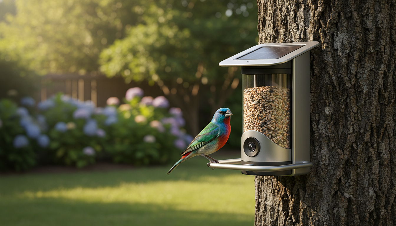 Yapay Zeka Destekli Akıllı Kuş Yemliği: Kiwibit Bird Feeder Pro 4K