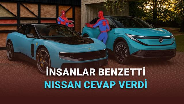 Ferrari'nin İlk Elektrikli Aracı Luce, Nissan Leaf'e Benzetildi: Nissan'dan Esprili Yanıt