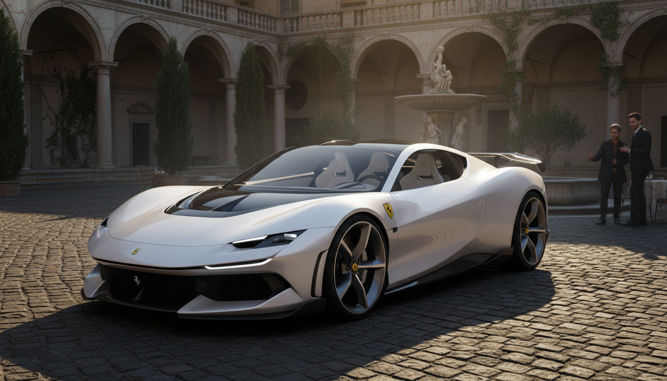 Ferrari'nin İlk Elektrikli Otomobili "Luce" Büyük Tepki Topladı
