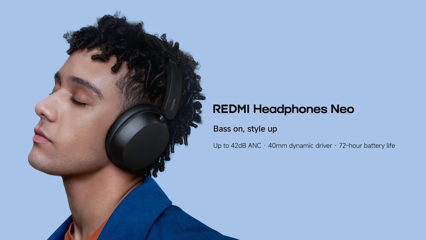 Xiaomi'nin Bütçe Dostu Kulaklığı Redmi Headphones Neo Global Pazara Çıkıyor