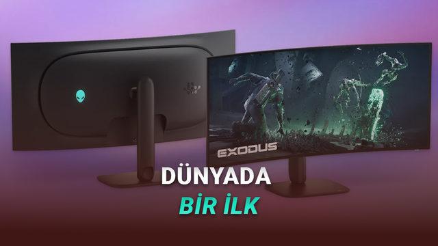 Alienware'den Dünyada Bir İlk: 39 İnç 5K Çözünürlüklü RGB Şeritli OLED Oyuncu Monitörü