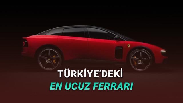 Ferrari'nin İlk Elektrikli Modeli Luce, Vergi Avantajıyla Türkiye'nin En Ucuz Ferrari'si Olabilir