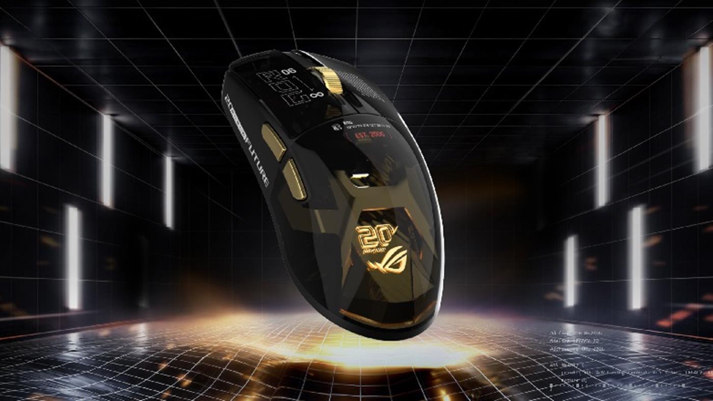 65.000 DPI ve Altın Kaplama: ASUS ROG Harpe II Extreme Edition 20 Tanıtıldı