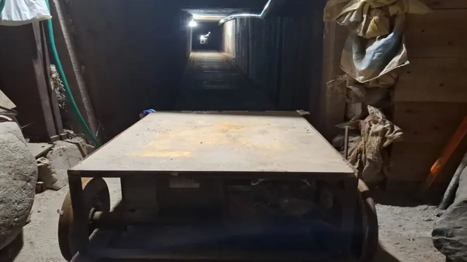 ABD-Meksika Sınırında 590 Metrelik Gelişmiş Kaçakçılık Tüneli Bulundu: 1 Ton Kokain Ele Geçirildi
