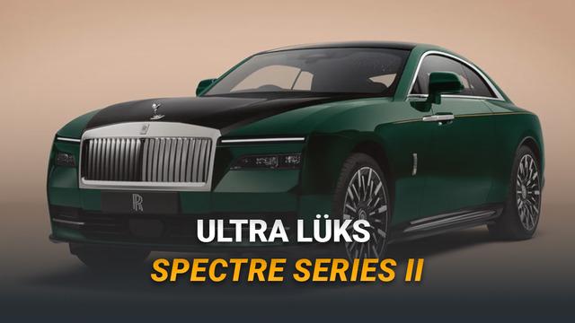 Rolls-Royce'un Yeni Elektrikli Harikası: Spectre Series II Tanıtıldı
