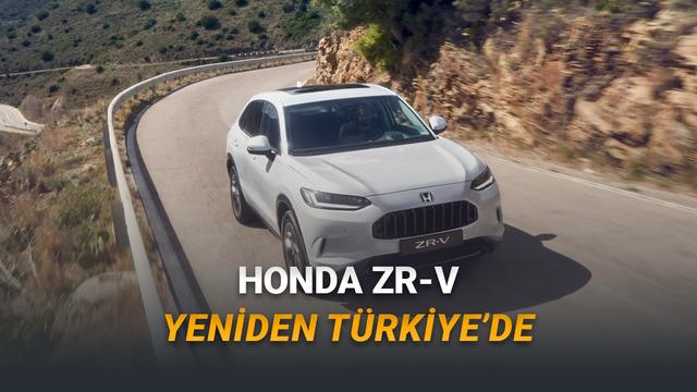 2026 Honda ZR-V Hibrit Teknolojisiyle Türkiye'ye Geri Döndü