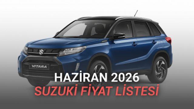 Suzuki Haziran 2026 Fiyat Listesi Açıklandı: Hibrit SUV Modelleri Dikkat Çekiyor