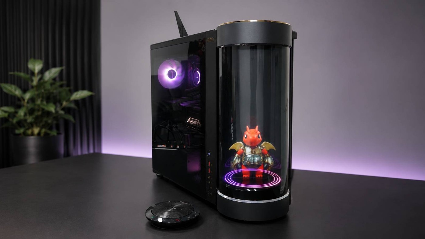 MSI MEG Vision X2 AI+: Dünyanın İlk Holografik Yapay Zeka Asistanlı Bilgisayarı