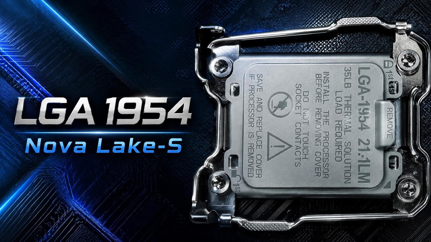 Intel Nova Lake İşlemciler İçin Yeni LGA 1954 Soketi Sızdırıldı: Çift Mandallı Tasarım Geliyor