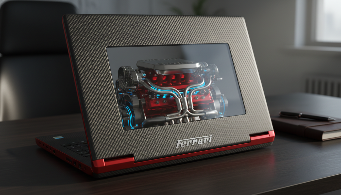 Ferrari ve HP'den 5.599 Dolarlık Sınırlı Üretim Dizüstü Bilgisayar