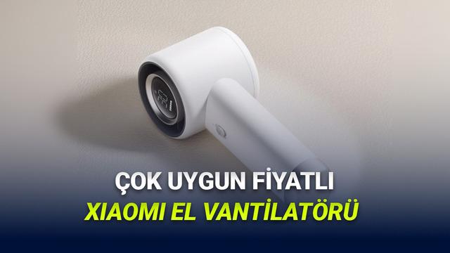 Xiaomi, 40 Saat Pil Ömrü Sunan Yeni Mijia El Vantilatörünü Tanıttı