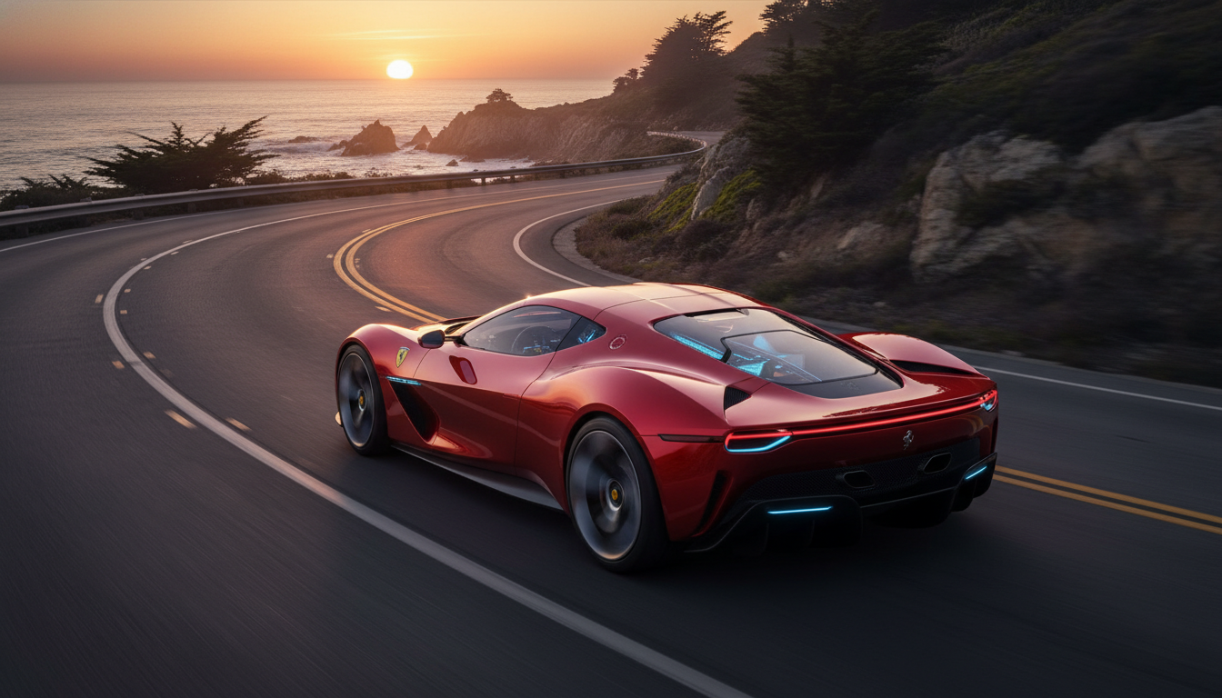 Ferrari'nin Yeni Stratejisi: Elektrikli Luce Modeli ve Otonom Sürüşe Ret
