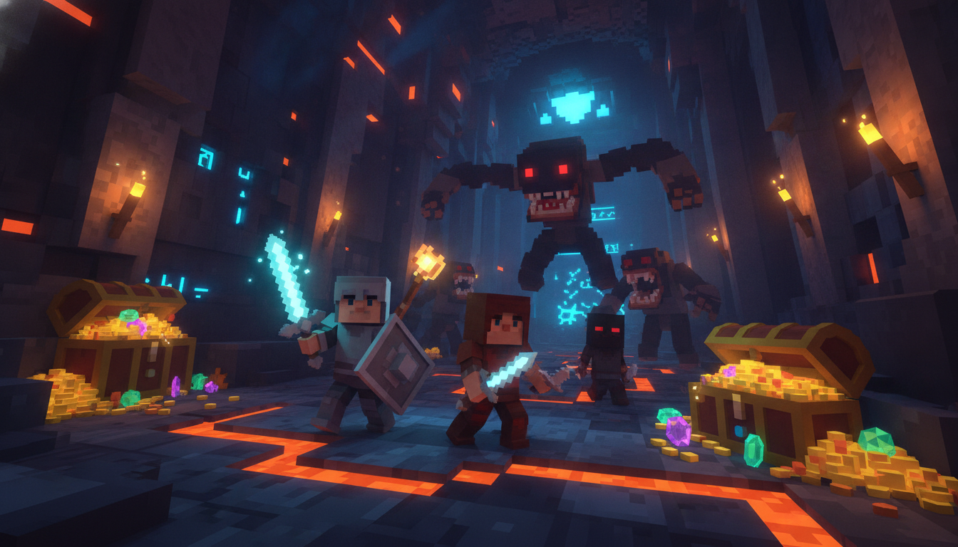Microsoft, Minecraft Dungeons 2'nin Çıkış Tarihini 29 Eylül Olarak Duyurdu