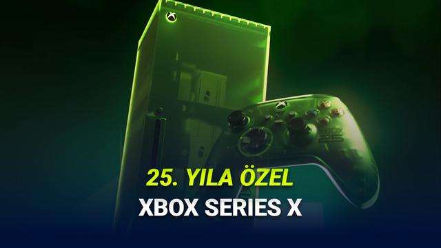 Microsoft, 25. Yıla Özel Şeffaf Tasarımlı Xbox Series X25 Konsolunu Tanıttı