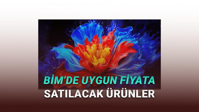 BİM'de Bu Hafta: TCL 75 İnç 4K TV ve Yeni Teknolojik Ürünler