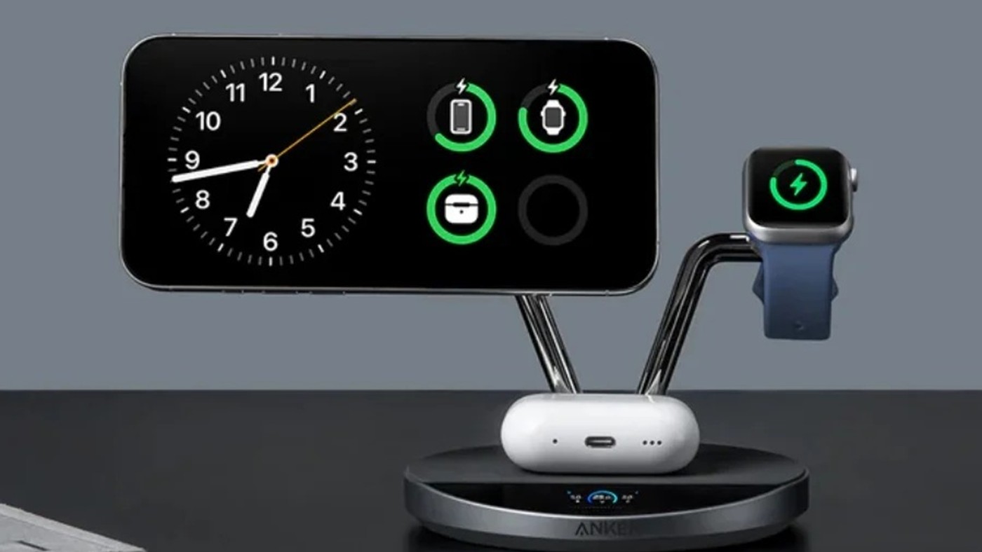 Anker, Dokunmatik Ekranlı Yeni Prime 3-in-1 Kablosuz Şarj İstasyonunu Tanıttı